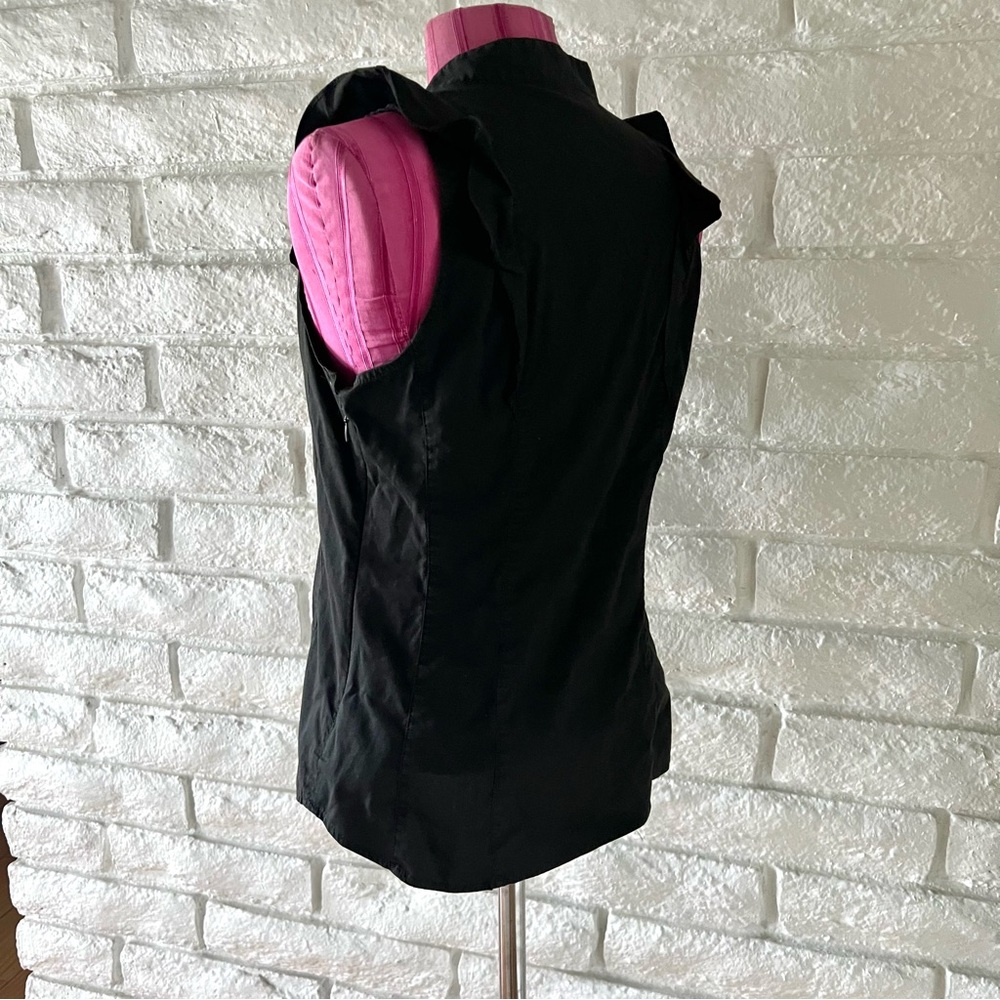 Express Black Ruffled Blouse - image 3